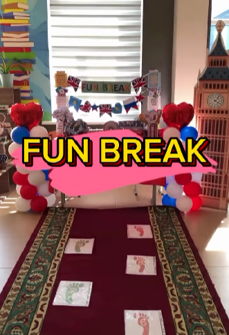 «Тіл апталығы» жоспары аясында Ағылшын тілі мұғалімдері «Fun break»өткізді / В рамках плана «Недели языка» учителями Английского языка был проведен «Fun break»