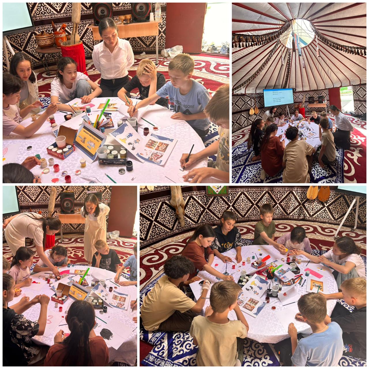 «Жайлау» этно-лагерінің 8-күні - “мақал-мәтел” күні / 8 день этно-лагеря «Жайлау» - день «Ораторского искусство»