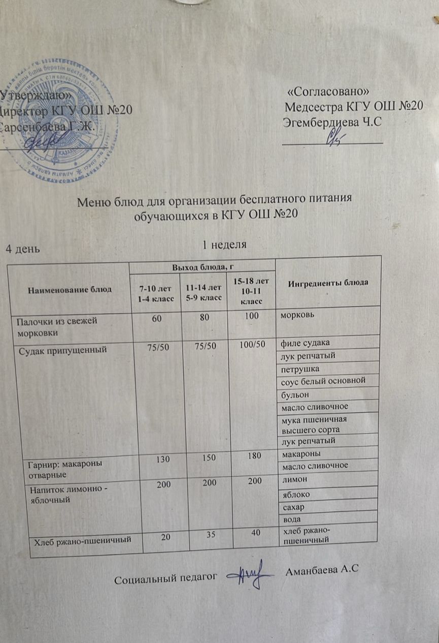 ас мәзірі\меню