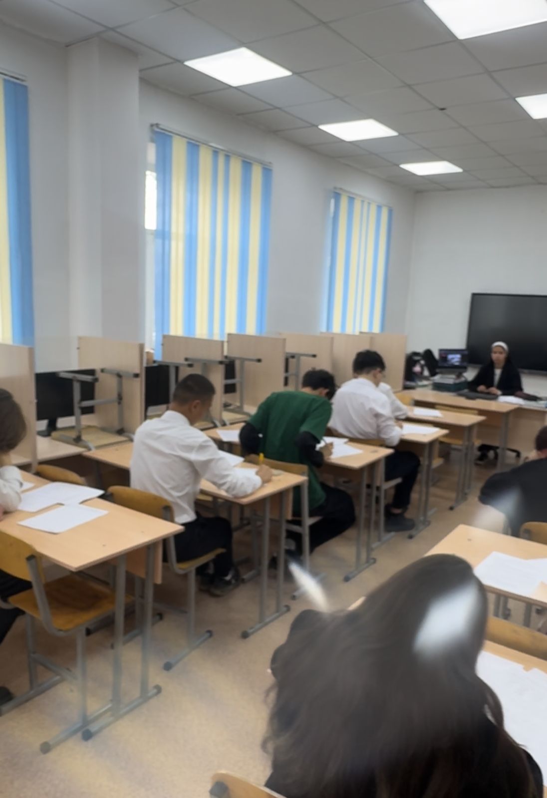 8–11 сынып оқушылары арасында аудандық лингвистикалық олимпиаданың кезеңі өтті