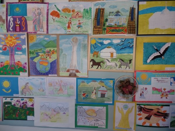 «Тәуелсіз Қазақстан — менің Отаным» сурет байқауы / конкурс рисунков "Независимый Казахстан-моя Родина»